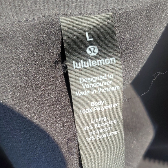 Men's Lululemon Black Jacket Large - Picture 6 of 16